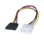 EXERTIS CONNECT SATA maitinimo adapterio kabelis Molex į SATA 15 cm 147550