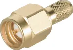 Teleg&auml;rtner SMA kabelio ki&scaron;tukas Crimp/Solder G05 (RG-223/U, RG-142 B/U), auksuotas, 50 Ohm, DC-18 GHz J01150A0031