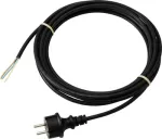Sygonix SY-6887476 maitinimo kabelis 1,8 m juodas CEE 7/7 &ndash; IEC C13