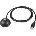 Wentronic USB laidas - USB A tipas, 4 kontaktų (ki&scaron;tukas) - USB A tipas, 4 kontaktų (lizdas) - 1,5 m - magnetinis stovo pagrindas (68913)