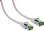 IT-BUDGET Premium kieto vario tinklo kabelis Cat.6A su Cat.7 kabeliu 600 MHz be halogenų PoE+ 10Gbps baltas 3m 90ITB6A7PK3W