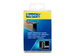 Rapid Narrow Crown Type 606 30 mm cinkuotos plieninės vielos dervos danga segtukai, 1 pak.