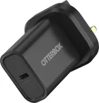 OtterBox 78-81344 30W USB-C PD sieninis įkroviklis - juodas