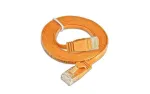 Wirewin Cat.6 U/UTP plonas tinklo kabelis, 10 m, oranžinis PKW-SLIM-KAT6 10.0 OR