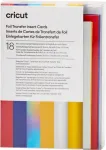 Cricut Insert Cards Foil Celebration R10 kortelių rinkinys raudonos, mėlynos spalvos (2009476)