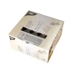 PAPSTAR White 100 vnt. arbatžvakių rinkinys, 38 mm skersmuo, 4 val. degimo laikas, bekvapės parafino va&scaron;ko