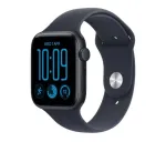 Apple Watch SE 3 GPS 40 mm Midnight aliuminio korpusas su mėlyna sportine apyranke, M/L