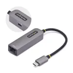 StarTech.com USB-C į Ethernet adapteris, NIC, 100W PD pralaidumas, USB 3.0 Type-C 1Gbps kelių greičių tinklo adapteris, suderinamas su Thunderbolt, Windows ir Mac