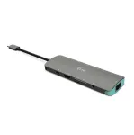 Dokavimo stotelė i-tec Metal USB-C Nano 4K HDMI LAN Power Delivery 100 W
