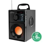 Media-Tech BOOMBOX BT 15 W Stereo ne&scaron;iojamas garsiakalbis juodas