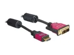 Kabelis HDMI - DVI DeLOCK 84343 3,0 m vyri&scaron;kas / vyri&scaron;kas