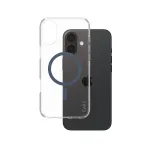 PanzerGlass CARE&trade; by &reg; Urban Combat Case permatomas su mėlyna MagSafe iPhone 16 Plus