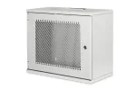DIGITUS 9U sieninis montavimo spintos korpusas - SOHO nesurinktas 460x540x400 mm perforuotos priekinės durelės pilka