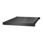 APC Easy Rack ER7SHELFS trumpa fiksuota lentyna 19 colių spintai, 1U, 50 kg, juoda