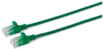 Microconnect V-UTP60015G-SLIM tinklo kabelis, žalias, 0,15 m, Cat6, U/UTP (UTP)