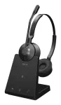 Jabra Engage 45 SE - Stereo, belaidis ausinių komplektas, 40&ndash;16000 Hz, biurui/skambučių centrui, 83 g, juoda