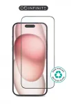 Skaidrus apsauginis stiklas eSTUFF ES501423-50BULK Apple iPhone 16 Pro, atsparus įbrėžimams, nedūžtantis