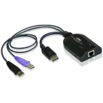 ATEN KA7169 KVM adapterio laidas, USB &ndash; DisplayPort į Cat5e/6 (CPU modulis)
