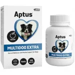 Papildas &scaron;unims Aptus Multidog extra &ndash; vitaminai ir mineralai suaugusiems &scaron;unims, 100 tablečių, 200 g