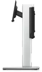 DELL Pro Micro All-in-One Stovas - MFS22, 5.8 kg, 48,3 cm (19 colių), 68,6 cm (27 colių), 100 x 100 mm, auk&scaron;čio reguliavimas, sidabrinis, juodas