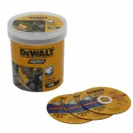 DeWalt DT20540-QZ Metal Target Inox pjovimo diskų pakuotė 125 x 1,0 mm, 100 vnt.