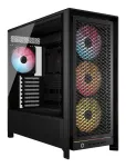 PC korpusas CORSAIR FRAME 5000D RS ARGB Midi Tower juodas &mdash; ATX, palaiko 3x140mm priekinius ventiliatorius, 2.5/3.5 colio diskus