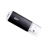 SILICON POWER Ultima U02 - 8GB USB atmintukas - USB 2.0 - Juodas