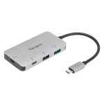 Adapter Targus ACH228 Silver &ndash; USB-C daugių prievadų centras su PD įkrovimu