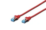 Tinklo kabelis Digitus CAT 5e SF/UTP Patch Cord RJ-45 Cat5e 10m Raudonas