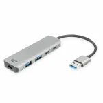 USB &scaron;akotuvas ACT AC6125 3.2 Gen 1 Type-A 5000 Mbit/s Pilka