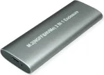 Value 16.99.4132 Speicherlaufwerksgeh&auml;use SSD-Geh&auml;use Silber M.2 (16.99.4132)