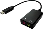 Value 12.99.3213 Laido adapteris USB Type C 2 x 3,5 mm Juodas (12.99.3213)