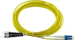 Kompatibles Cisco CAB-SMF-ST-LC-7 BlueOptics Duplex LWL Patchkabel, LC-UPC/ST-PC beige, 7.5 Meter, Singlemode, E9/125&micro;m G.657.A1, Eingangsd&auml;mpfung: un