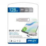 USB atmintukas PNY 128 GB USB Type-A USB Type-C DUO LINK