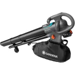 Gardena PowerJet Collect 18V P4A Solo akumuliatorinis lapų siurblys-pūstuvas, pilkos/juodos spalvos, 14895-55