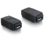 Adapteris USB micro-A+B moteri&scaron;kas į USB micro-A+B moteri&scaron;kas DeLOCK 65034 Juodas