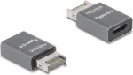 Keitiklis DELOCK 67234 USB Type-E į USB Type-C, pilka