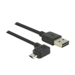 USB kabelis DeLOCK 83853 USB 2.0 2 m USB A Micro-USB B juodas