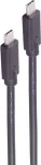 USB laidas ShiverPeaks BS13-28035 USB 2.0 2m USB C juodas