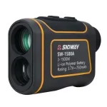 Lazerinis tolimatis SNDWAY SW-1500A &ndash; nuotolis 1500 m, rankinis atstumo matuoklis