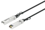 Intellinet 508377 10G SFP+ pasyvusis tiesioginio ry&scaron;io twinax kabelis, 0,5 m, juodas