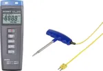 VOLTCRAFT K102 + TP 301 temperatūros matavimo prietaisas -200 iki +1370 &deg;C, K tipo zondas
