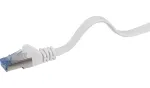Renkforce 1383280 RJ45 tinklo laidas, Cat6a U/FTP, 1 m, pilkas, itin lankstus, su fiksatoriaus apsauga, degimą stabdantis