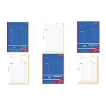 Herlitz 880534 užsakymų knyga A5, 3 x 40 lapų, savaiminio kopijavimo
