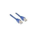 Wentronic Goobay CAT 5e Patch Laidas, F/UTP, Mėlynas, 0,5 m - CCA vario mi&scaron;inys (50157)