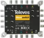 Televes 714502 kaskadinis multijungiklis, 5 įėjimai, 6 abonentų i&scaron;ėjimai