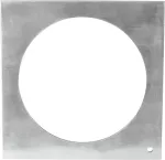 Filtro rėmelis EUROLITE PAR-56 kvadratinis sidabrinis, skirtas PAR56 lempoms ir korpusams