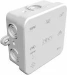 OBO BETTERMANN 2000016 Abžvalgos dėžė A8 75x75x36,2 mm &scaron;viesiai pilka (RAL 7035) IP55