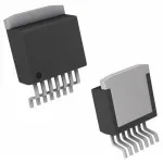 Maitinimo IC įtampos reguliatorius Texas Instruments LM2676SX-5.0/NOPB, nuolatinės srovės perjungiamasis reguliatorius, fiksuota 5,0 V, TO-263-7 montavimui