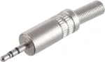 Ki&scaron;tukas stereo ShiverPeaks 51301-M &ndash; 2,5 mm metalinis jungtis garso kabeliams